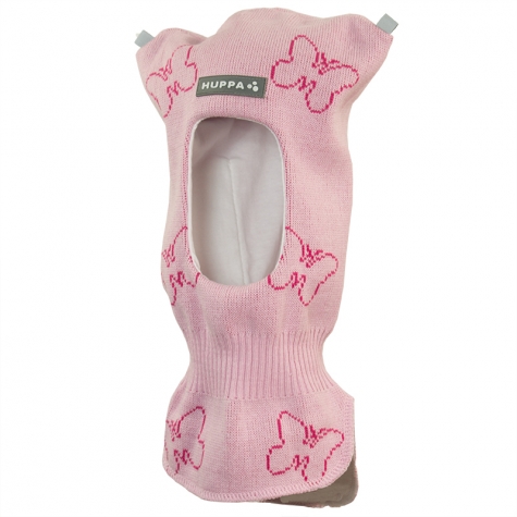Müts SELAH  85140100 XS(43-46cm)70113-roosa/fuksia liblikaga  Huppa