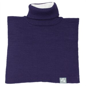 Laste kootud kaelussall CORA 8606BASE tumelilla-70073 L/XL