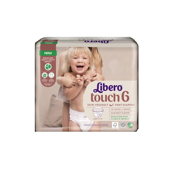 Libero püksmähkmed Touch N6 13-20 kg 28tk