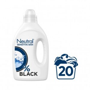 Pesugeel Black Wash Sensitive Skin 20 pk, NEUTRAL, 1 l