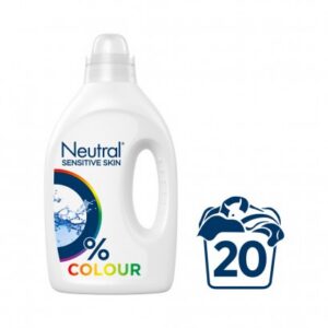 Pesuvahend Colour Wash Sensitive Skin 20 pk, NEUTRAL, 1 l