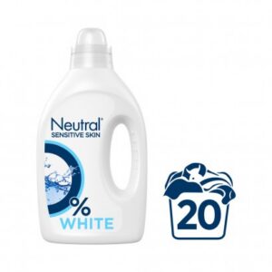 Neutral WHITE WASH Sensitive Skin 1000ml 20 pesukorda