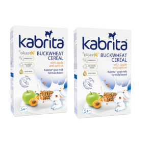 Kabrita tatrapuder õuna ja aprikoosi ning kitsepiimaga alates 5 kuust, 2x180g (1pakk-9,98eur)