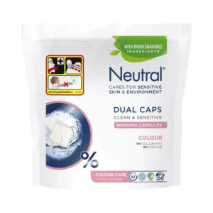 Neutral pesupesemiskapslid Sensitive Skin COLOR 24tk