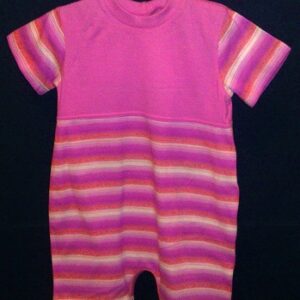 Suvebody roosa/triibuline 86cm