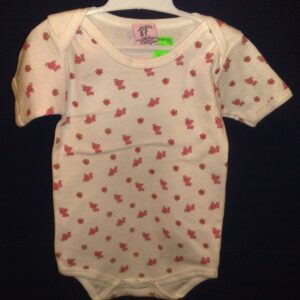 Body 90cm valge/kutsu ja lilledega