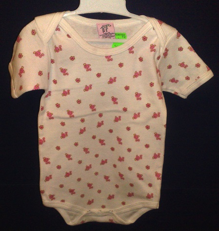 Body 90cm valge/kutsu ja lilledega