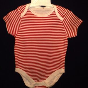 Body F&F 80cm punase/valge triibuline