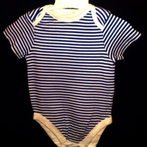 Body F&F 80cm sinise/valge triibuline