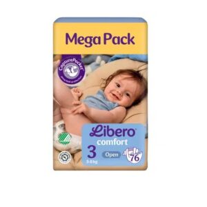 Libero teipmähkmed Comfort N3 5-9 kg 76tk