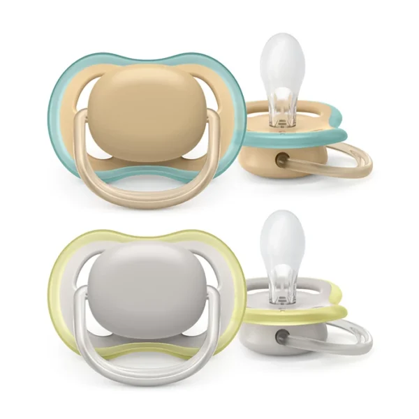 AVENT Ultra air lutt 0-6 kuud SCF085/15 õrnkollane/beez 2tk poisile