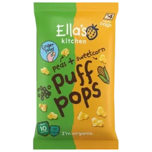 Ella´s kitchen herne-suhkrumaisi maisipallid 36g alates 10-elukuust