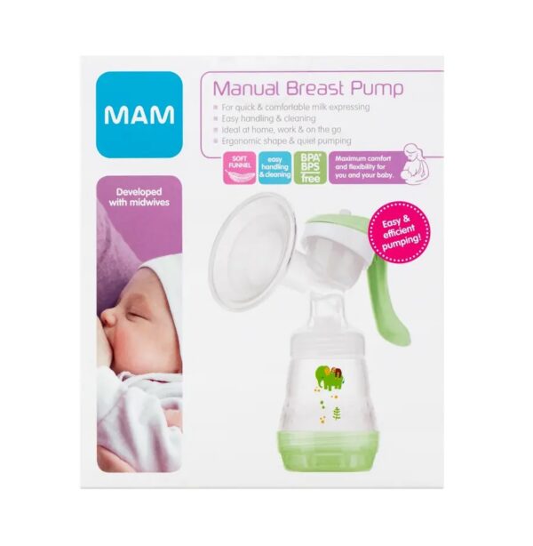 MAM manuaalne rinnapump Soft roheline Elevant