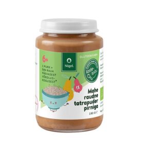 Nôgeli Mahe raudne tatrapuder pirniga 3x190g 6+ kuud (1purk-1,95eur)