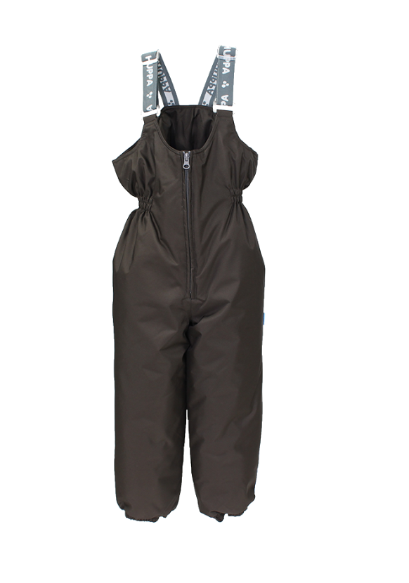 Traksipüksid FUNNY 2175AW00 tumepruun-081 160g (80cm-86cm)Huppa