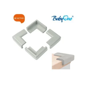 BABYONO vahtplastist nurgakaitsmed 4 tk hallid