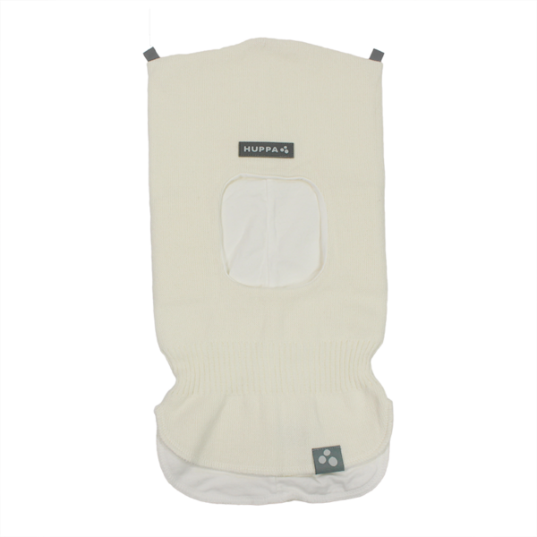 Huppa kootud sall-müts 8504AS14 SIDNEY 010-valge XS (43-46cm)