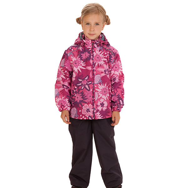 Huppa Komplekt YOKO 4119CS14 863-fuchsia pattern/nine iron  92cm 40g+40g