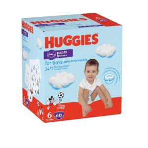 Huggies püksmähkmed Pants 6 Box Boy 15-25kg 60tk