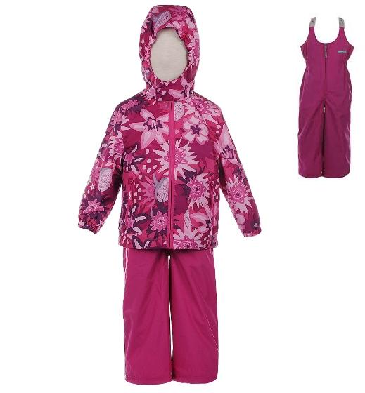Huppa Komplekt FREDERIC 4176CS14 fuchsia pattern/fuchsia-863 98cm