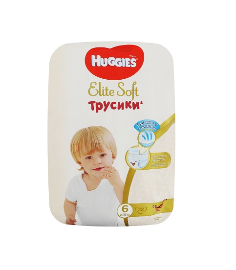 Püksmähkmed Elite Soft N6 HUGGIES  16-22kg 30tk