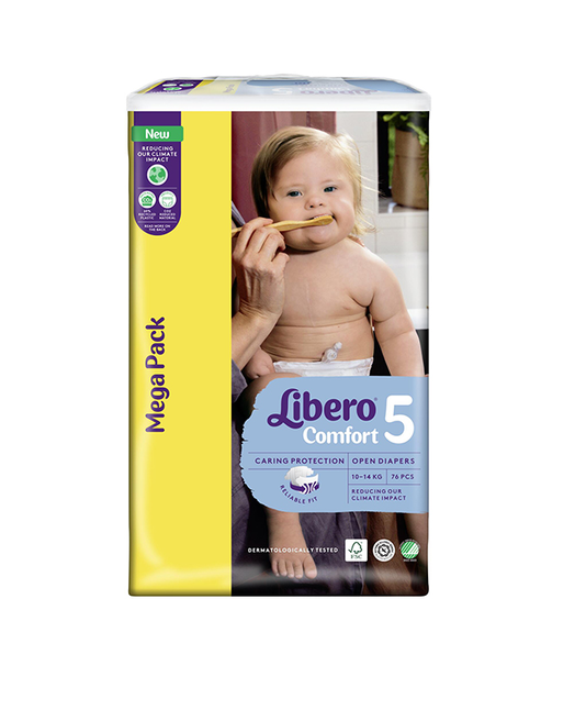 Libero teipmähkmed Comfort N5 Mega Pack 10-14 kg 76tk