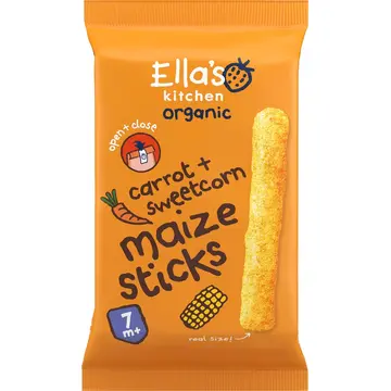 Ella’s Kitchen Magusmaisi-porgandi maisipulgad 16g 7+kuust