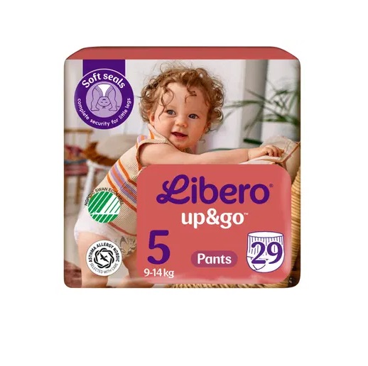 Libero püksmähkmed Up&Go N5 10-14 kg 29tk