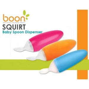 Boon Squirt Spoon -toitmispudel lusikaga