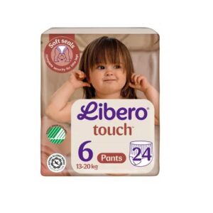 Libero Touch püksmähkmed 13-20kg N6 24tk