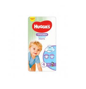 Huggies püksmähkmed Pants 4 Boy 9-14kg 52tk