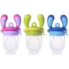 Puuvilja-püreelutt KidsMe Food Feeder  M/4+kuud ja L/6+kuud Vali Värv!!! – pilt 1