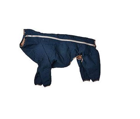 Hurtta Quilted Overall Thermal kombinesoon koerale talveks tumesinine 65cm