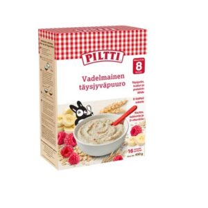 Piltti vaarika kaerapuder 450g, alates 8-elukuust