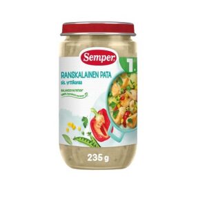 Semper Prantsuse pada kana ja ürtidega 3×235 g, alates 1-eluaastast(1purk-2,20eur)