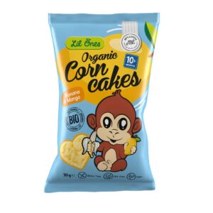 Banaani-mango maisisüdamed 10+kuust Mahe, Lil Ones (2x30g) (1pakk 2,09eur)