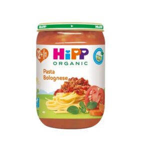 HiPP Pasta Bolognese mahe ÖKO  3x220g Hipp  12.kuust  (1tk-2,35eur)