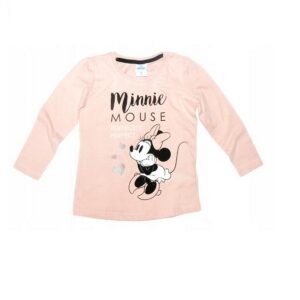 Pikkade varrukatega särk Minnie Mouse roosa (122-134cm)