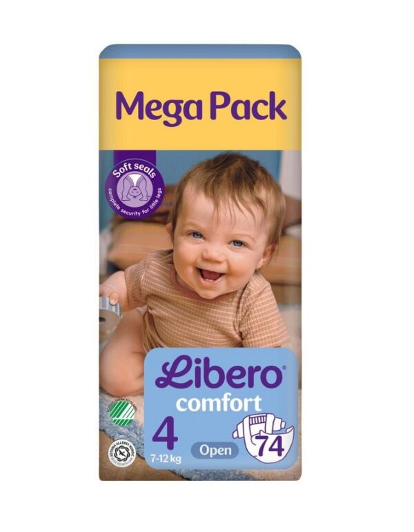 Libero teipmähkmed Comfort N4 Mega Pack 7-11 kg 74tk
