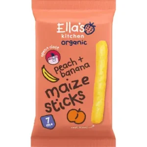 Ella’s Kitchen mahe virsik-banaani maisipulgad  16g 7+kuust