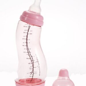 Difrax S-lutipudel kitsa kaelga 250ml heleroosa