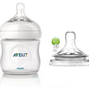 Lutipudel Natural Avent SCF690/17 125ml+toitmislutt 1+kuud 2tk