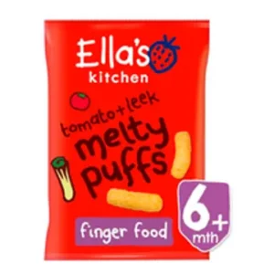 Ella´s kitchen tomati-porru maisipulgad 20g, öko, alates 6-elukuust (1pakk-1.56eur)