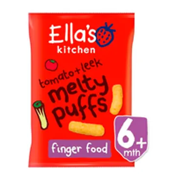 Ella´s kitchen tomati-porru maisipulgad 20g, öko, alates 6-elukuust (1pakk-1.56eur)