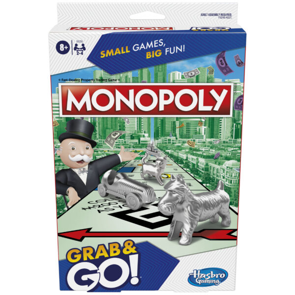 MONOPOLY Reisimäng Grab&Go