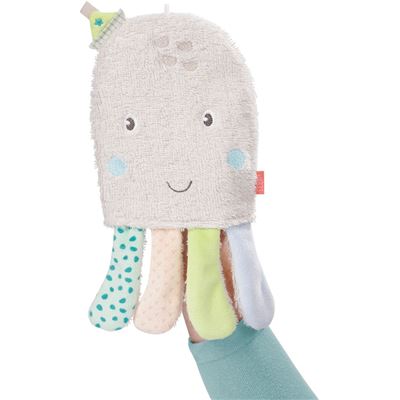 Pehme frotee vannikinnas Octopus Baby Fehn