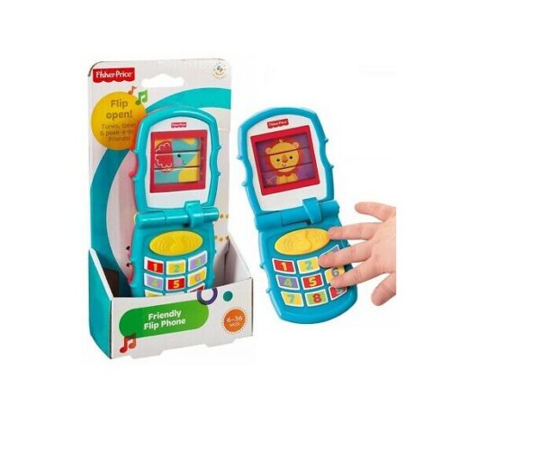 Beebi klapptelefon Friendly Flip Phone 6+kuud GJD46 Fisher Price