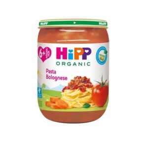 Hipp pasta bolognese BIO 3x190g 6.kuust (1tk-1,95eur)