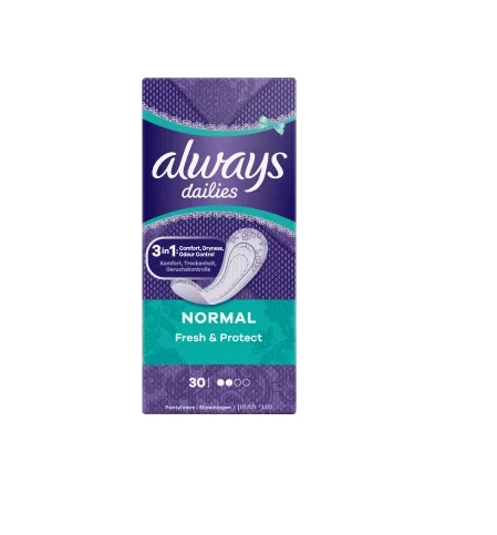 Always pesukaitsmed Normal 3in1 30tk