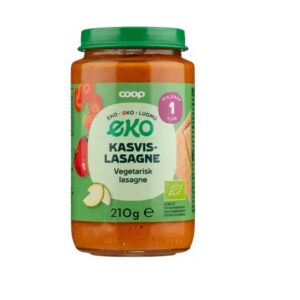 Coop beebitoit köögiviljalasanje 12.kuust 3x210g (1purk-1,35eur)